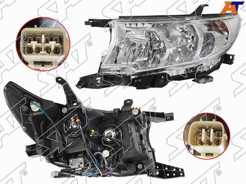 Фара Toyota Land cruiser prado