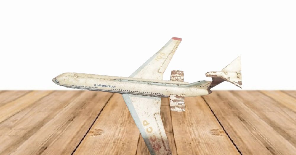 Модель самолёта Аэрофлот ТУ-154