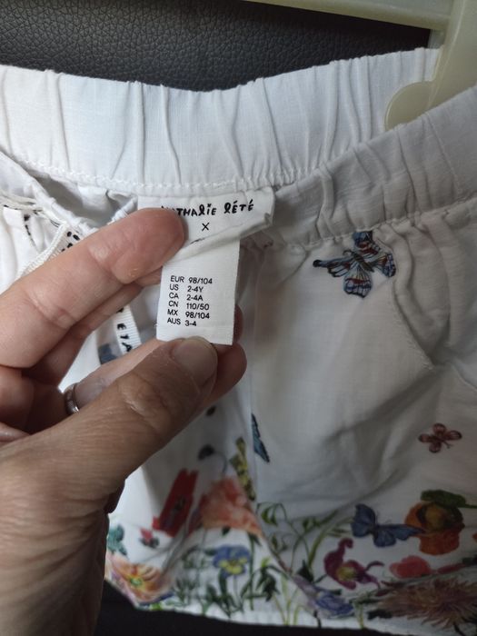 Fusta H&M mar 98-104, 2-4 ani, stare f buna