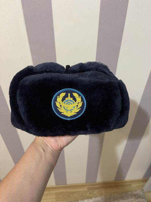 Шапка ушанка МВД