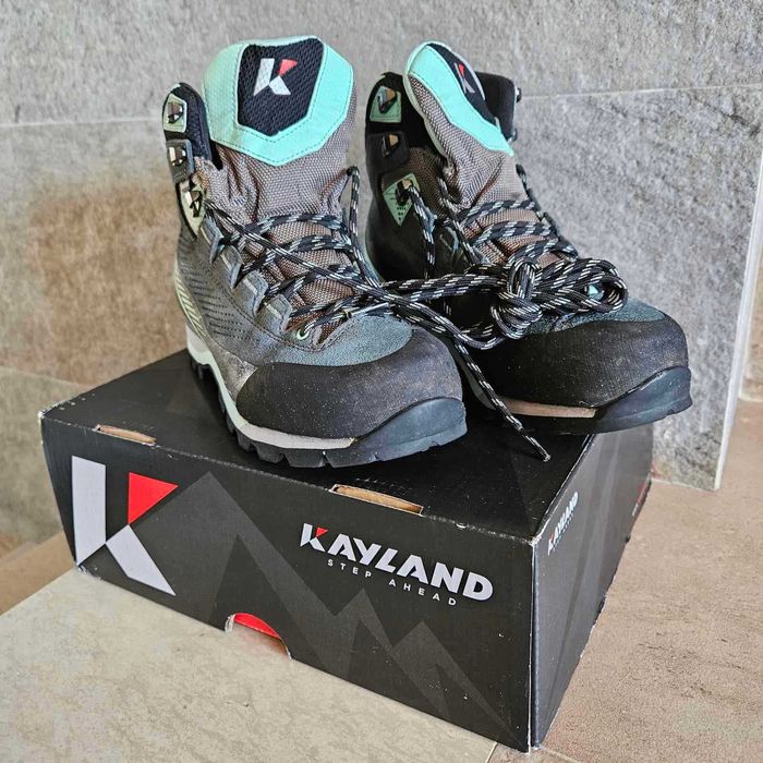 Дамски туристически обувки Kayland Grand Tour W'S GTX Grey Light Green