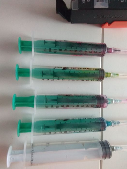 Празни касети за принтери канон-за презареждане в домашни условия