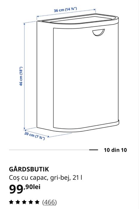 Cos reciclare IKEA