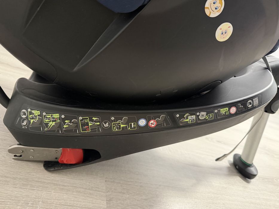 Scaun auto ISOFIX Britax Romer DUALFIX2 R Moonlight Blue, 0-18 kg 360