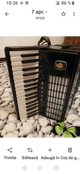 Vând acordeon Welmeister Stella