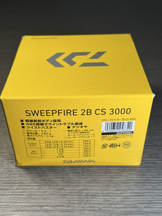 Катушка Daiwa Sweepfire 3000