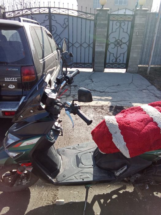 Скутер LI YA SAMURAY зеленый