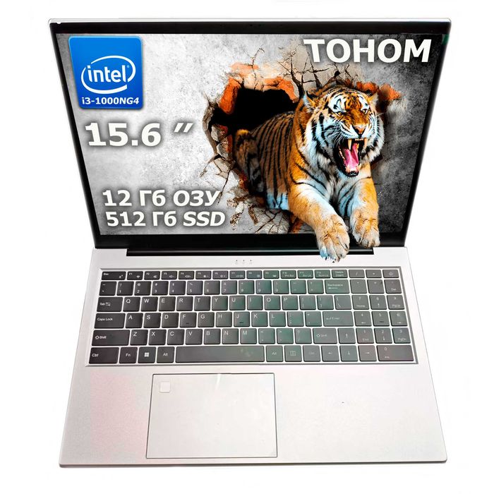 Ноутбук для работы и учёбы Tohom TG-12 15.6 дюйм 12/512 Гб АСТАНА