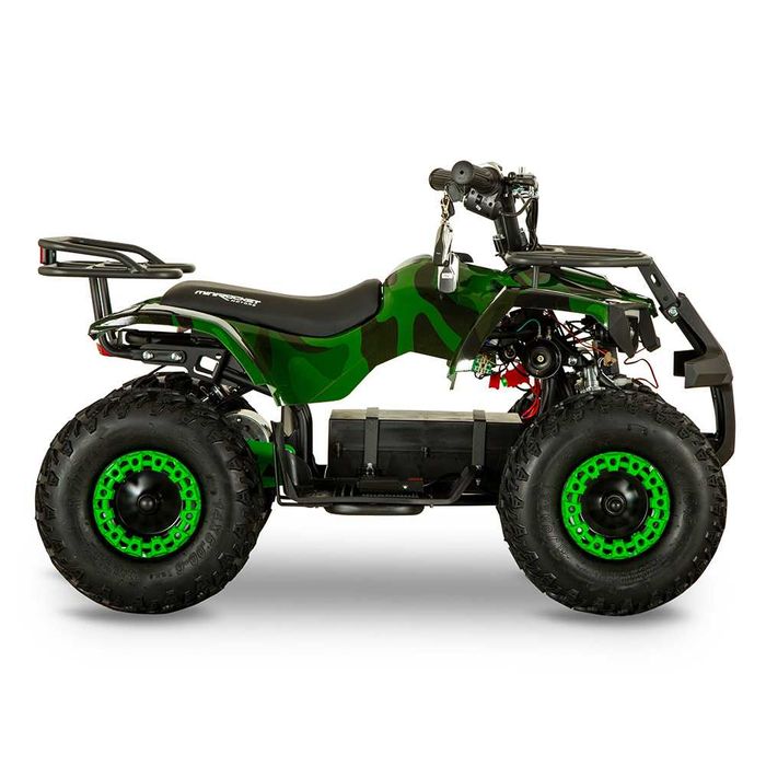 Atv electric copii Mini Hunter 1200W 6" verde camo