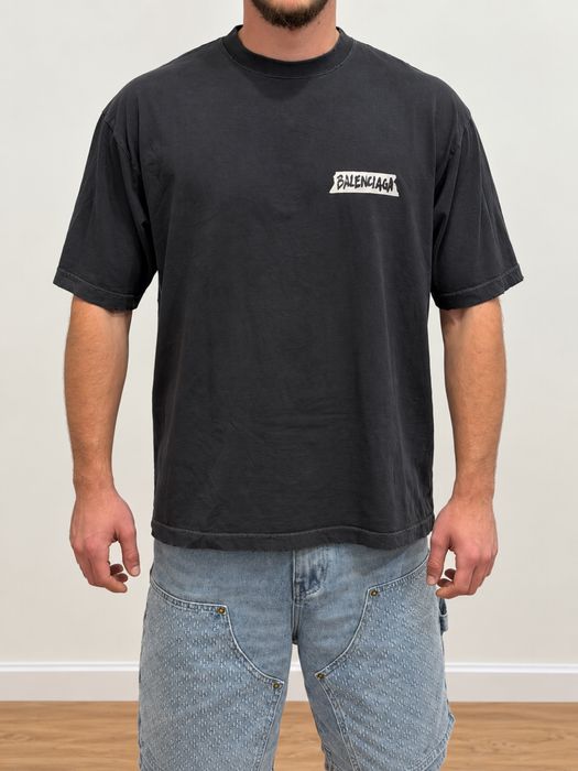 Tricou Balenciaga Distressed