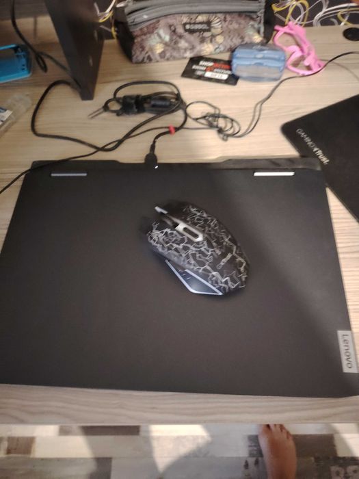Gaming laptop lenovo rtx 3050 + подарък безжична мишка