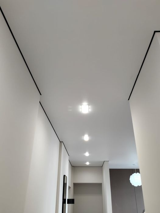 Натяжной потолок Софиты Световые линии Магнитные треки ремонт