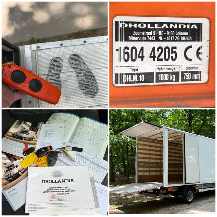 Mercedes Benz Sprinter 513 516 CDI 2013 Clima Navi Manual Lift 1000kg cat B 3500kg 4.47m x 2.15m 2.35m  cub patrata carosata