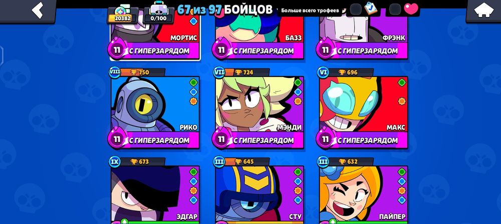 Аккаунт браво Старс