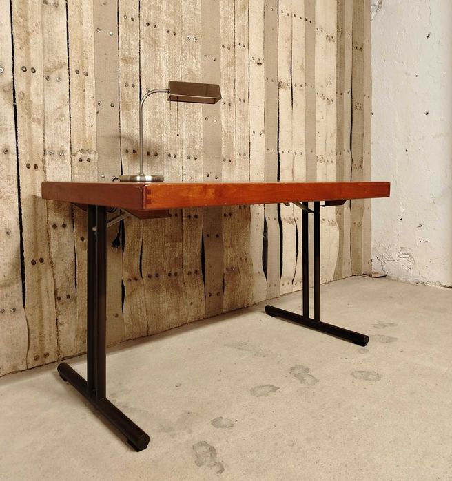 Masa veche stil Mid-Century pliabila (birou arhitect), Germania