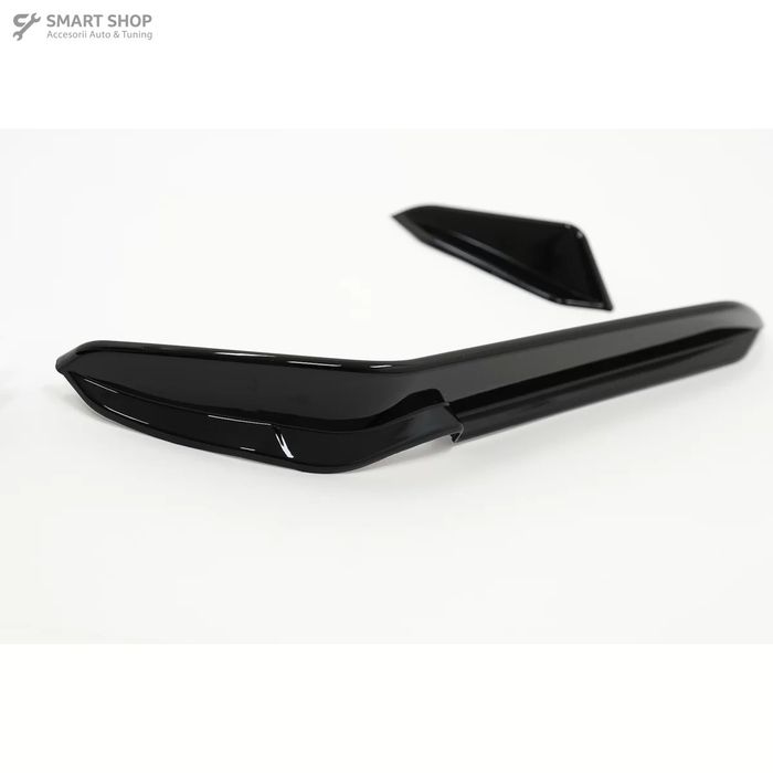 Ornamente bara fata flapsuri VW Golf 7.5 R Hatchback (2017-2020) Negru
