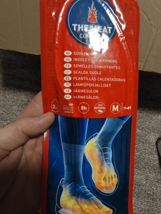 Tălpici papuci cu încălzire 4 bucăți