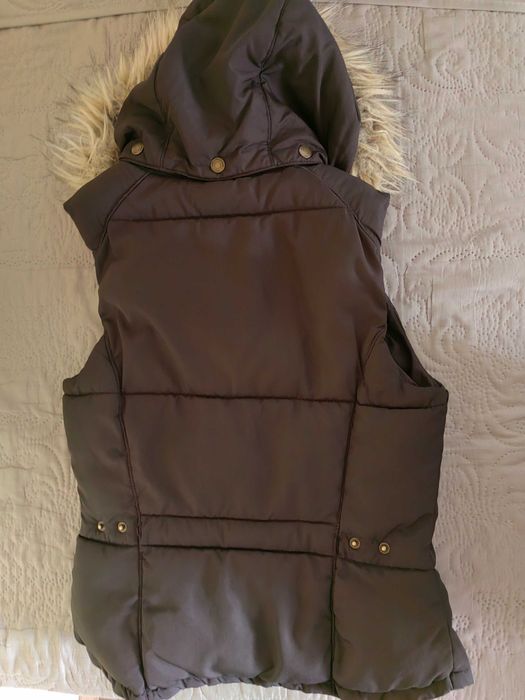 Зимно елече с качулка за момичета