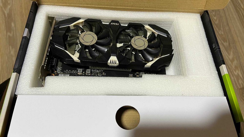 видео карта msi GTX1050Ti 4gb 128bit
