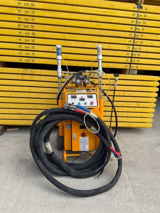 Statie mobila de injectie pentru rasini, utilzat pentru etansarea fisurilor in beton ( pereti, placi, fundatii), impermeabilizare