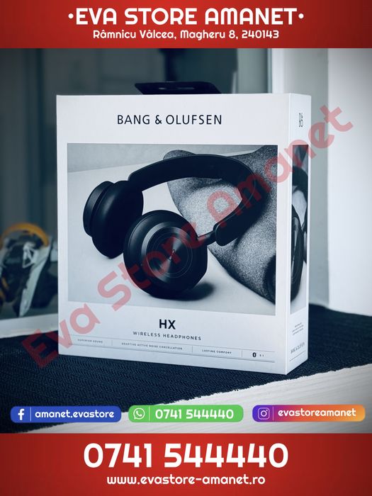 Casti Wireless On-Ear Bang & Olufsen Beoplay HX BT Noise Cancelling
