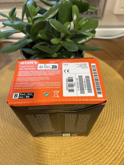 Sony Cyber-Shot DSC-RX100VII, 20.2MP, 4K