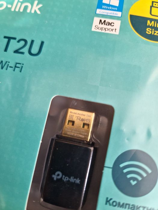USB, Мини Wi-fiTp-link Archer T2U