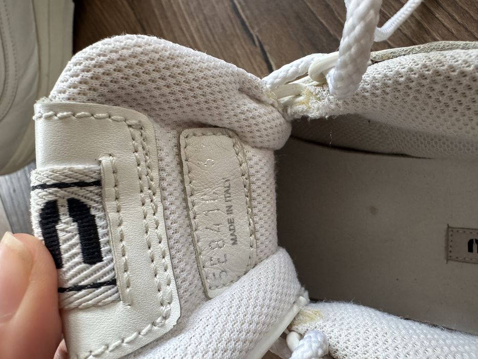 Sneakers Miu Miu Crystal Heel