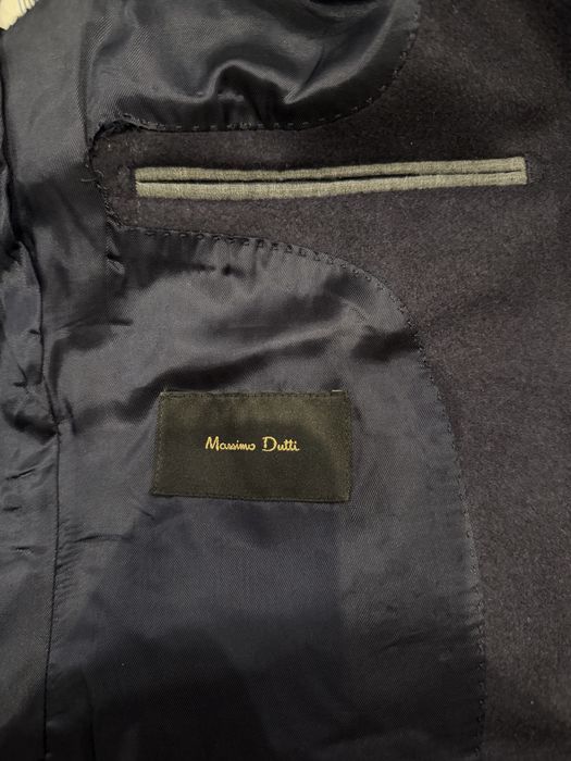 Мъжко вълнено палто Massimo Dutti Размер 46
