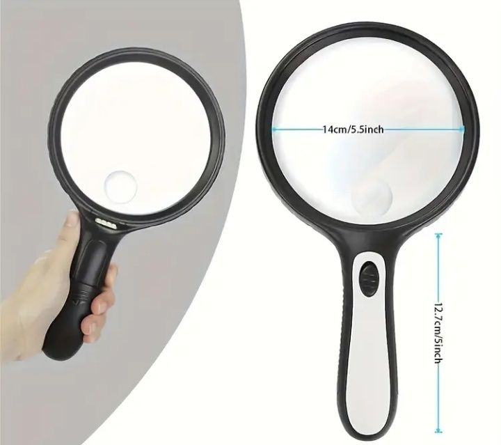 Лупа увеличительная 3х/5х