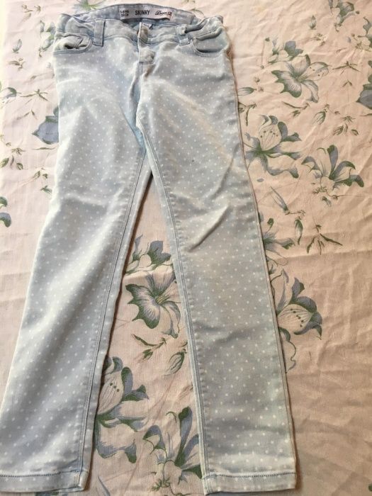 лот за 7-8г панталони и дънки IKKS,Кензо,Бенетон и Деним и ко