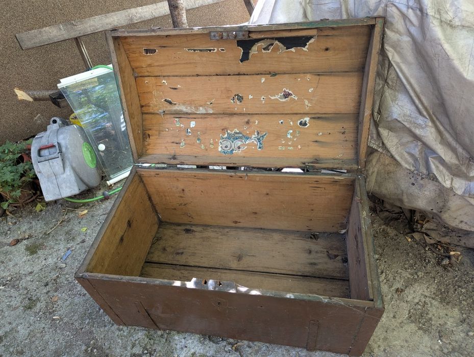 Стар сандък ретро