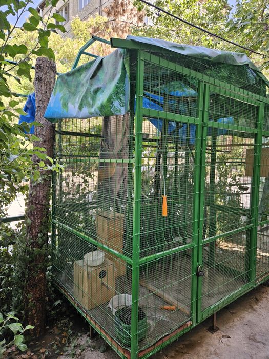 Большая клетка для птиц