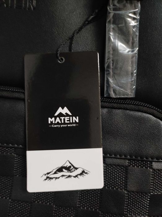 Geantă NOUĂ Matein, laptop 15.6”, mâncare