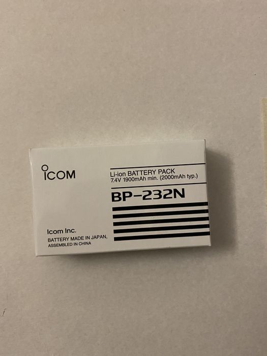 Рация icom аккумуляторы новые