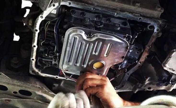 Замена масла в акпп