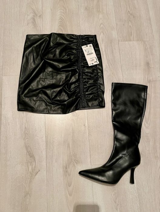 Fusta imitatie piele