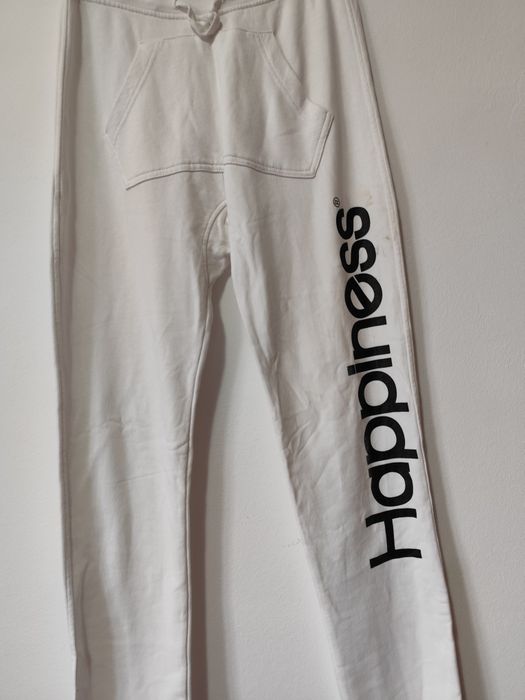 Happiness, pantaloni albi L