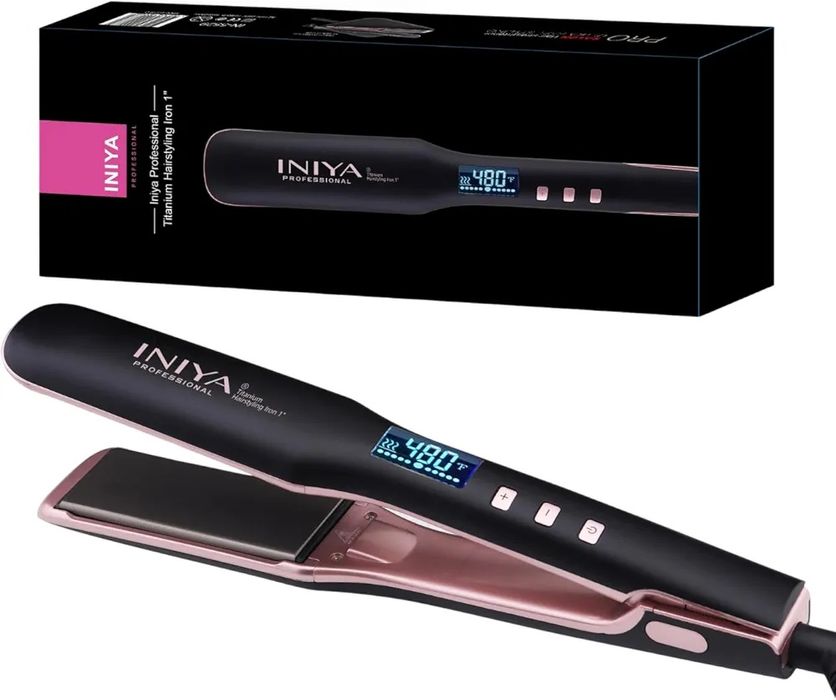 Професионална преса за коса Iniya Professional с титаниеви плочи 250°C