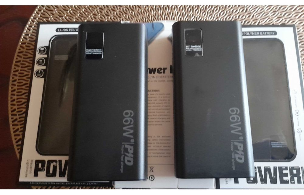 baterie externa 20000-30000mA powerbank fast charge , Magsafe , afisaj