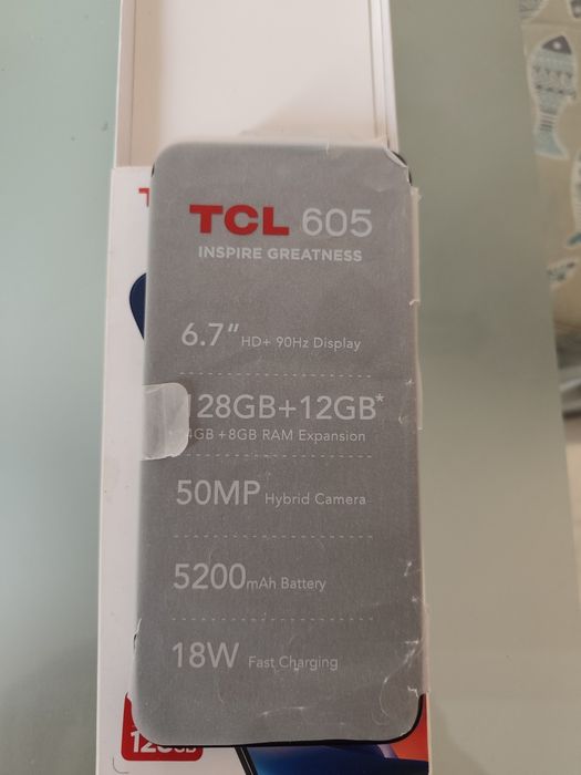 TCL 605 12GB RAM 128GB