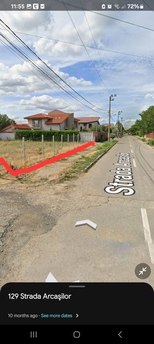 Vand teren Strada Arcasilor Galati cu dubla deschidere