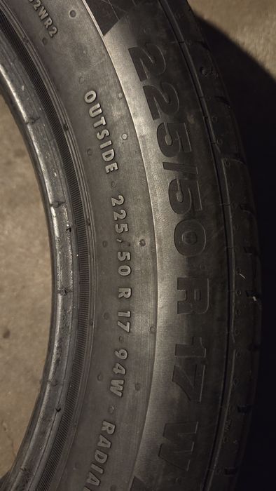 Cauciucuri Continental 225/50/17 vara