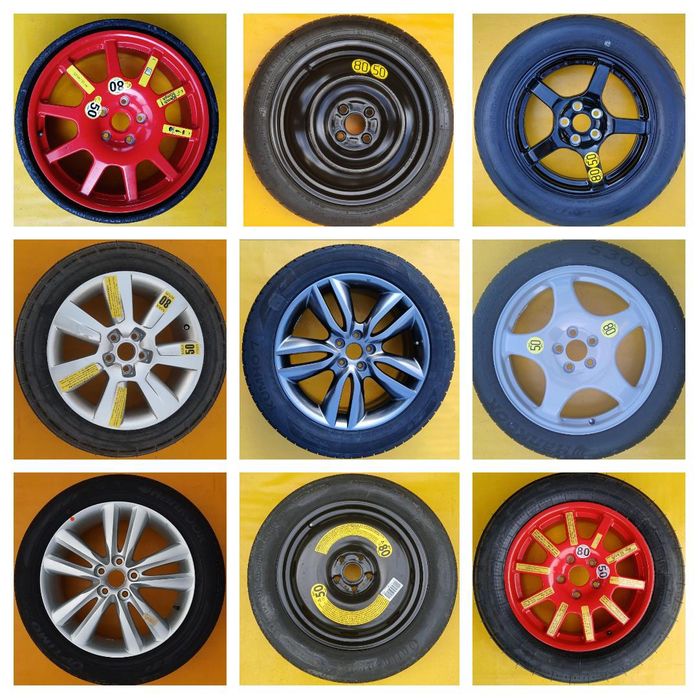 Roată rezervă 5x112 Audi Volkswagen Skoda Seat R16 R17 R18 R19 R20