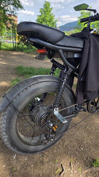 Електрически велосипед, Riding Times Z8S, 500W, 21AH, Черен