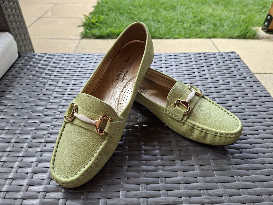 Mocasini din piele pt femei, masura 40