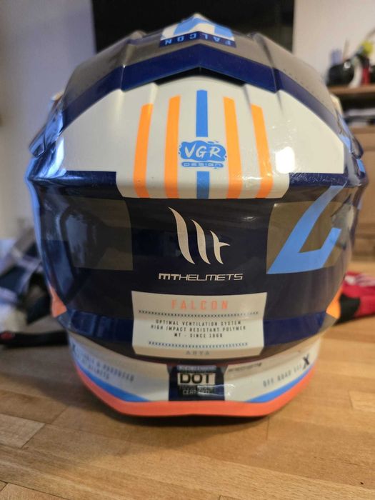 Cască moto MT Helmets Falcon, mărimea S (55–56), enduro