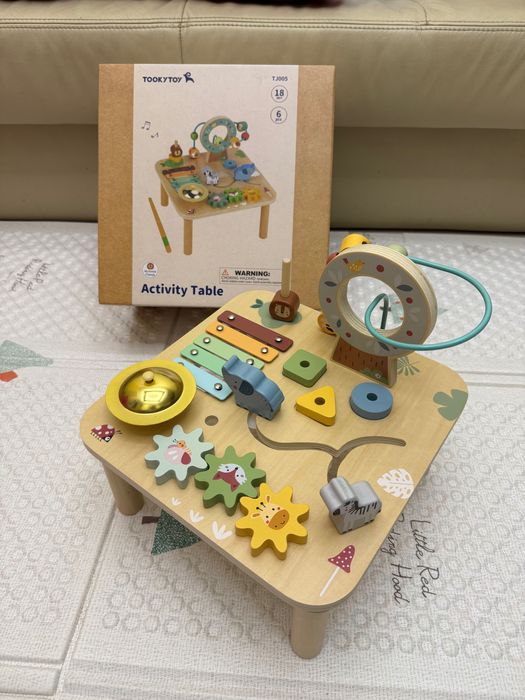 Дървена маса за игра Tooky Toy