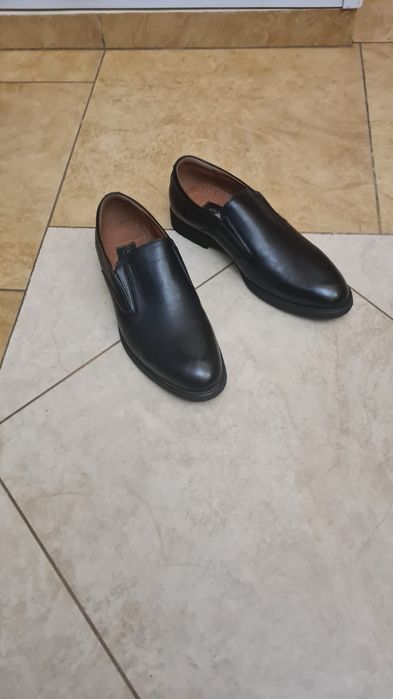 Кожаные туфли, новые, 39 р