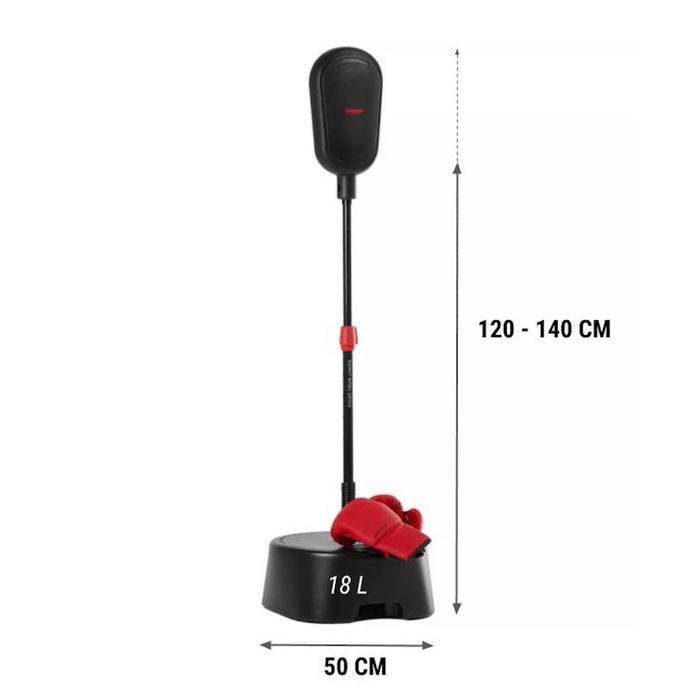 Set Punching Ball și Mănuşi Box 4 Oz - produs resigilat Decathlon